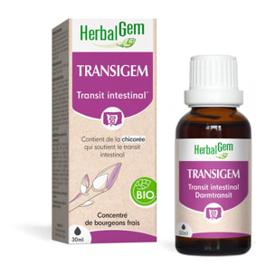 Herbalgem- TransiGem - complexe transit intestinal - Bio - 30 ml