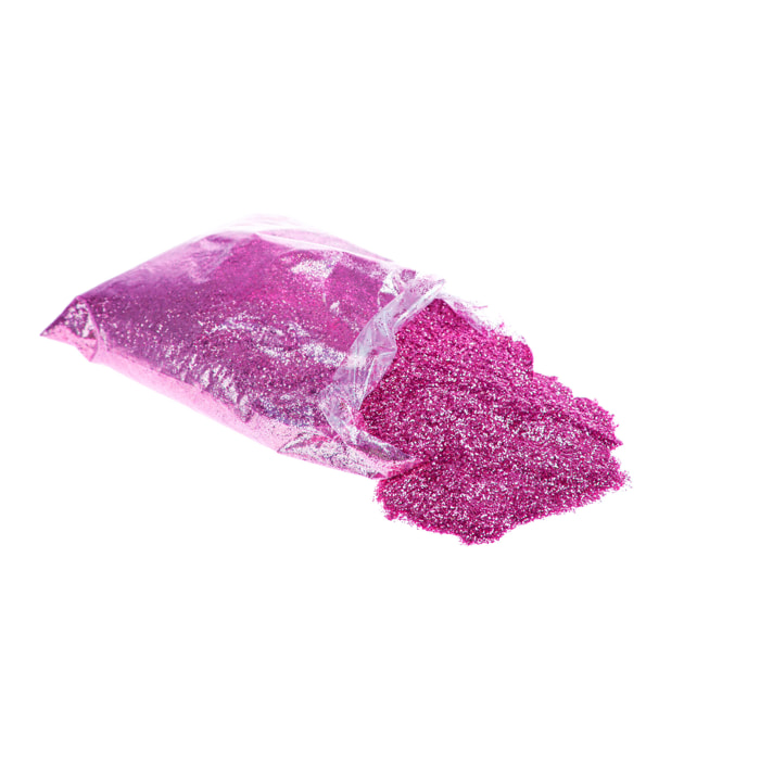 Glitter A Kg - Pezzi 1 - 25X3X18cm - Colore: rosa - Bianchi Dino - Articoli Natalizi