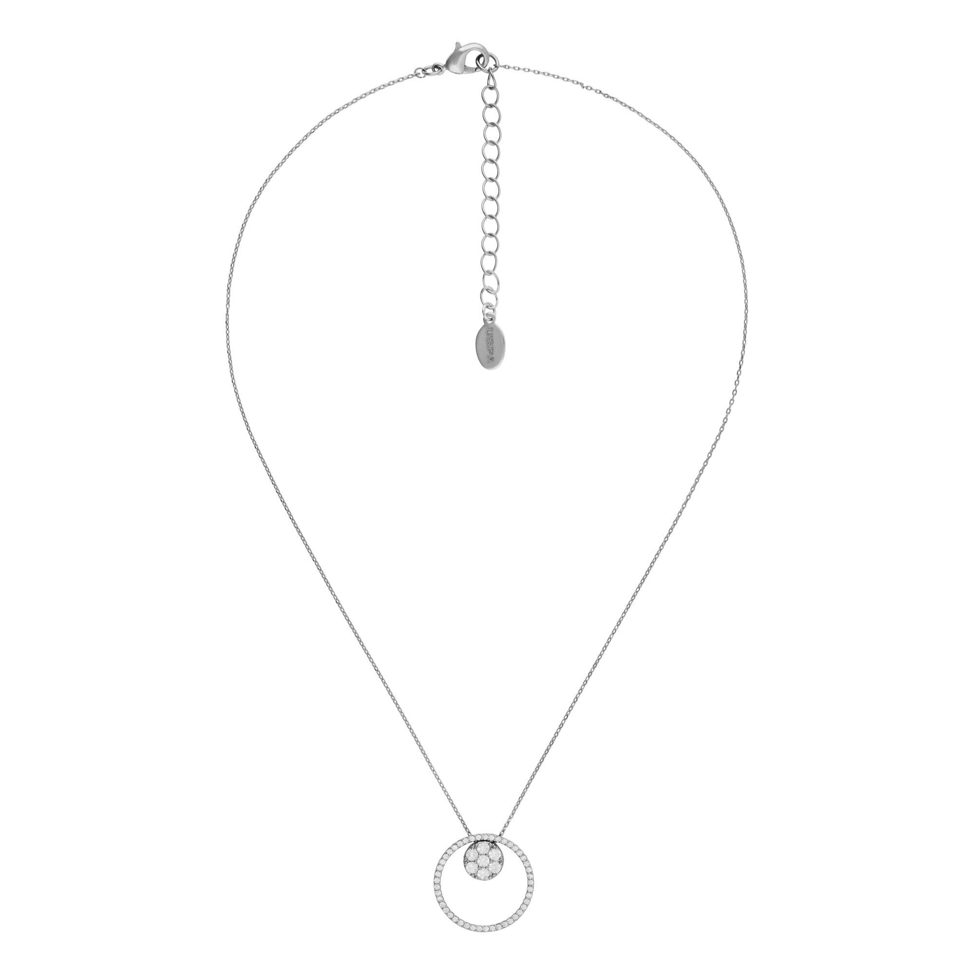 Collana U.S. Polo Assn. In metallo rodiato