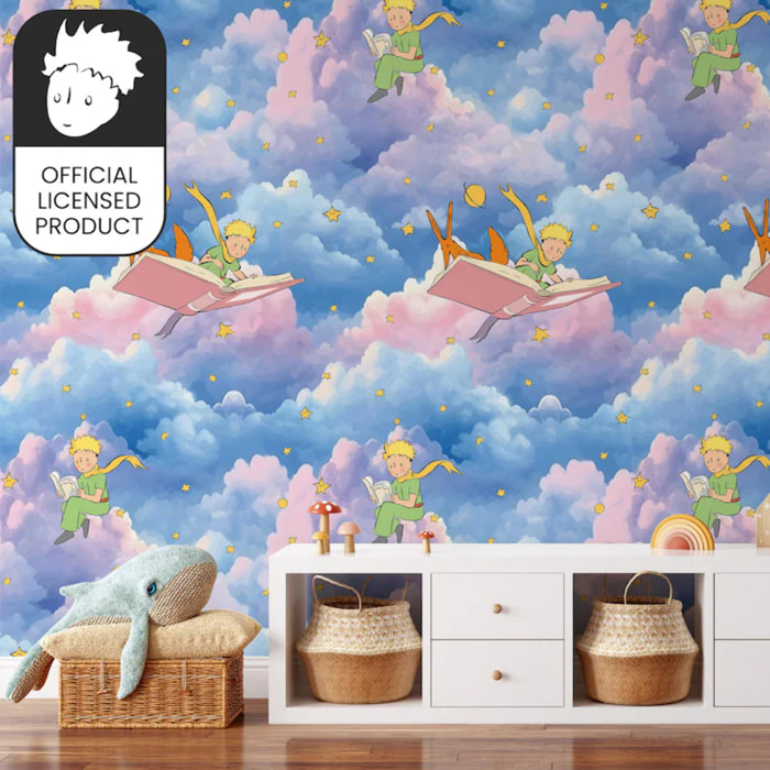 Carta da Parati Ufficiale Il Piccolo Principe Lettura Cielo