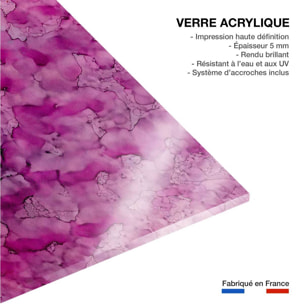 Tableau fuchsia Tableau plexiglas