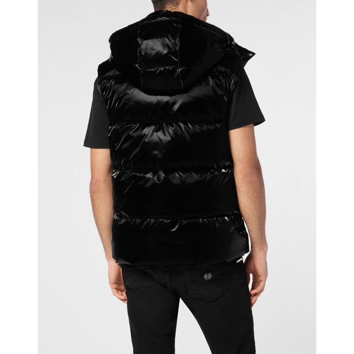 PHILIPP PLEIN Gilet in piuma