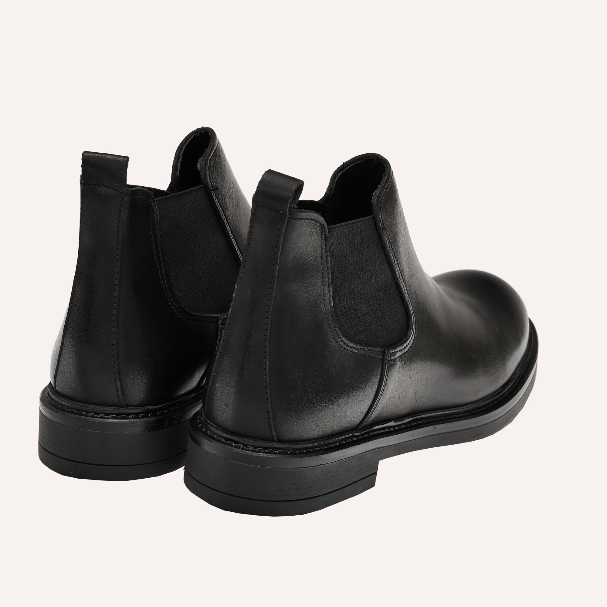 Beatles in pelle con fascia elastica