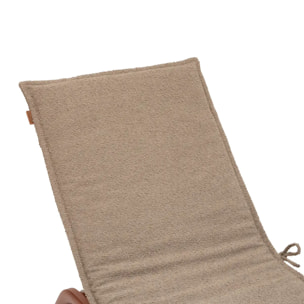 Coussin de transat Solfia café