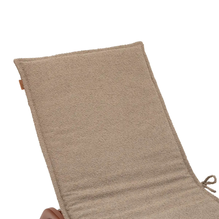 Coussin de transat Solfia café