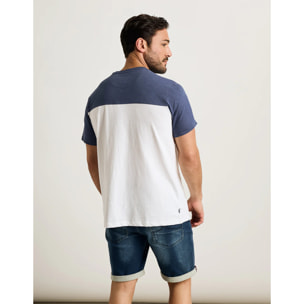 Camiseta Manga Corta Azul - Nausita