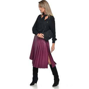 Borsa a spalla Anna Luchini Nero