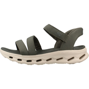 Sandalias Mujer Go Walk Glide Step 2.0 Verde