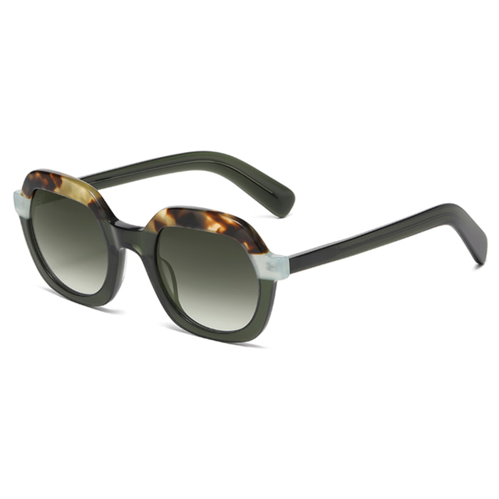 Gafas de sol LENOIR BURDEOS - Gris oscuro transparente con gris degradado
