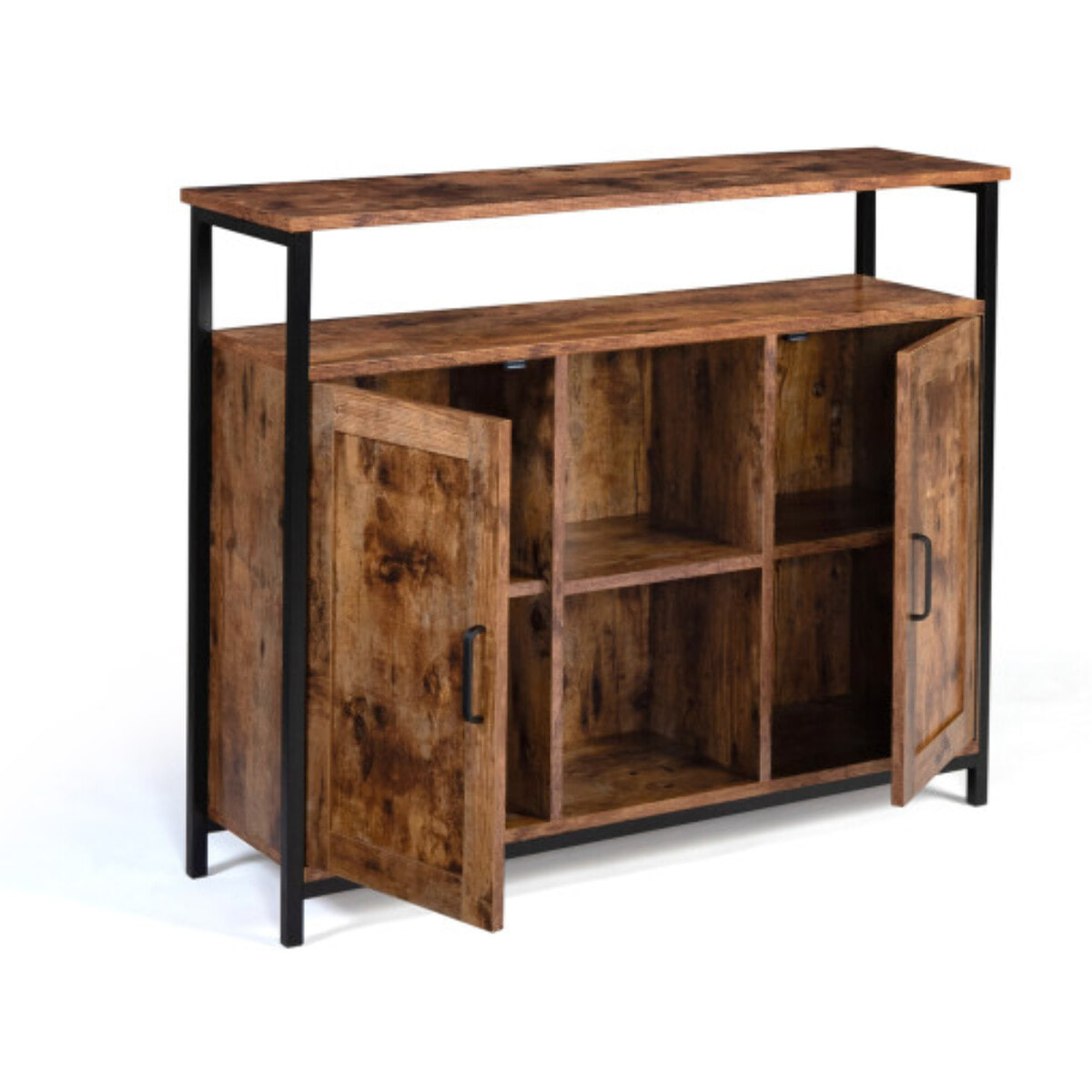 Buffet Elize 2 portes avec étagère H100cm