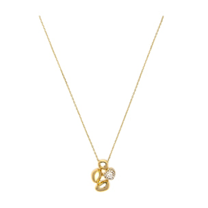 Collar Kinfre acabado oro amarillo 18k