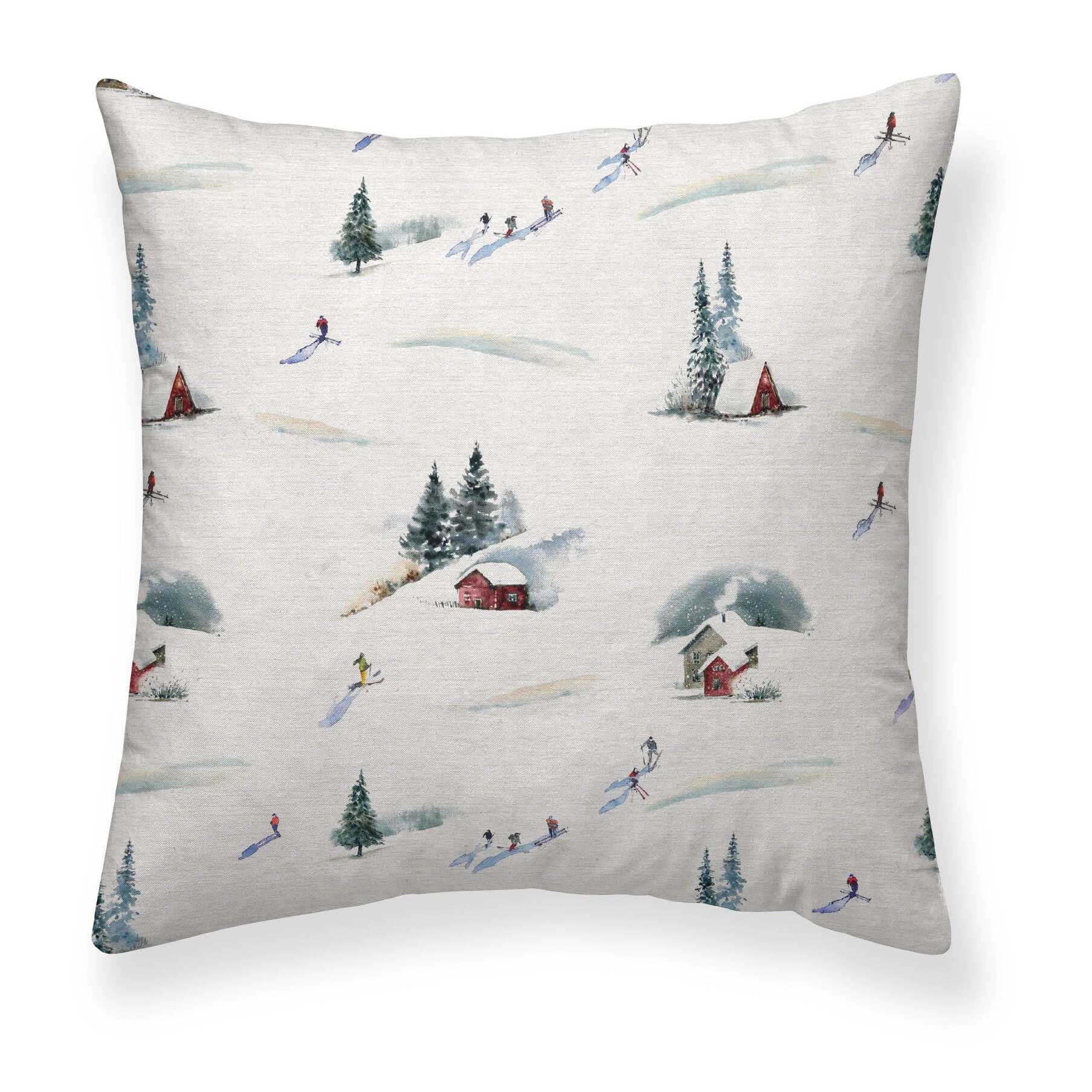 Taie d'oreiller Winter Ski
