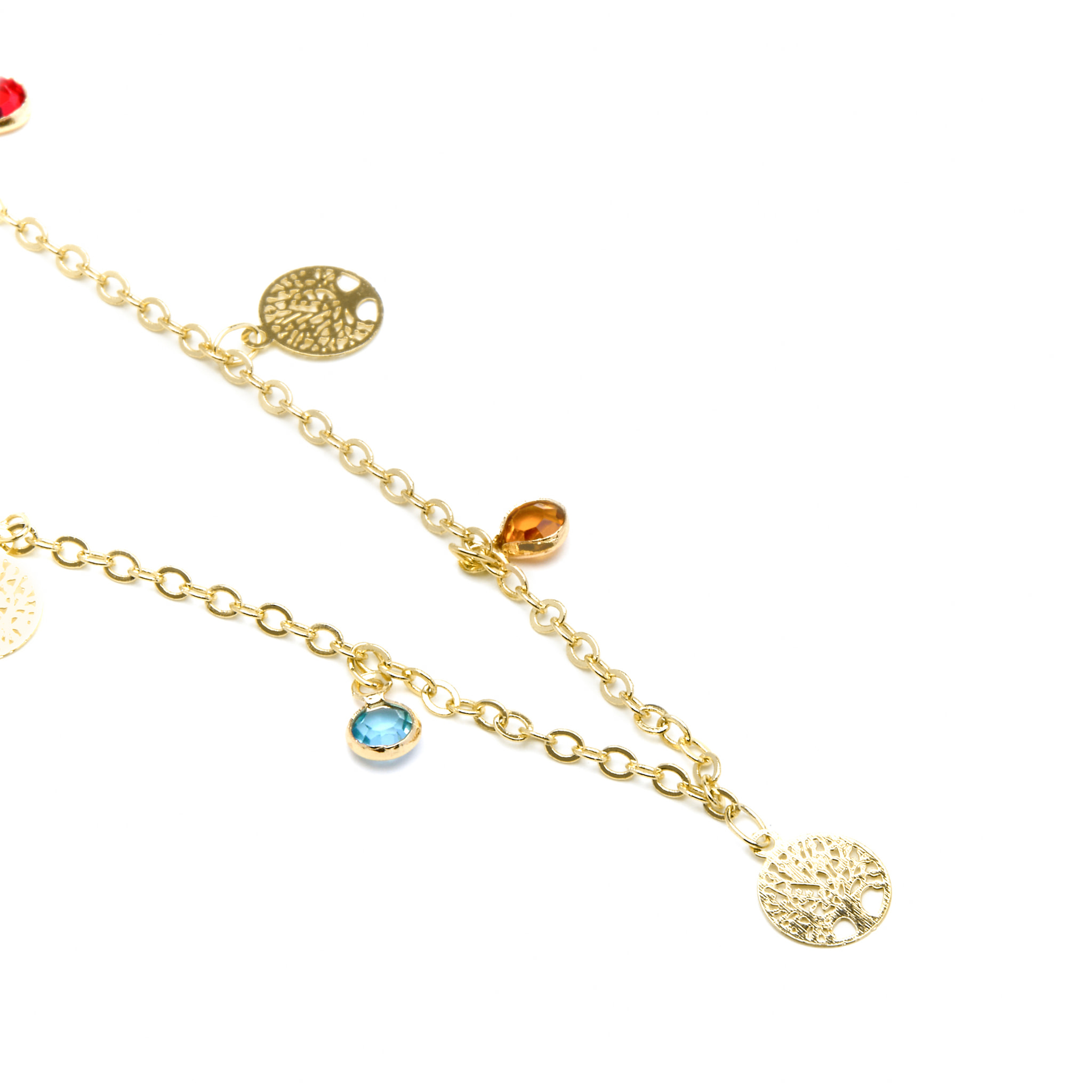 Collar Shapio acabado oro amarillo 18k