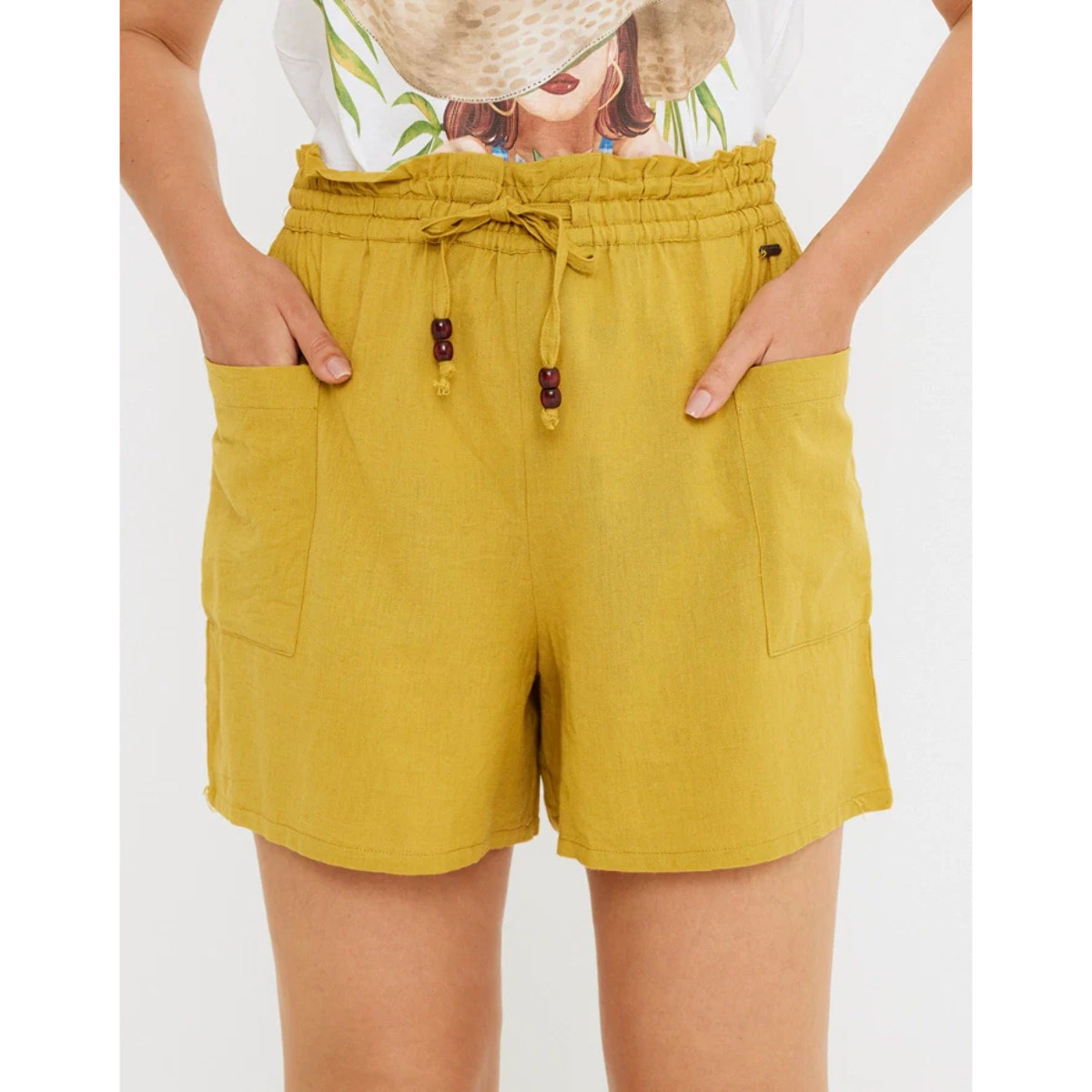 Short Mostaza - Haim