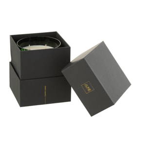 J-Line bougie parfumée Noa - Sandalwood - verre - vert - medium - 68H