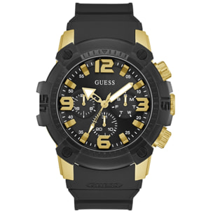 Reloj Guess GW0911G3 Hombre Analogico Cuarzo con Correa de Silicona