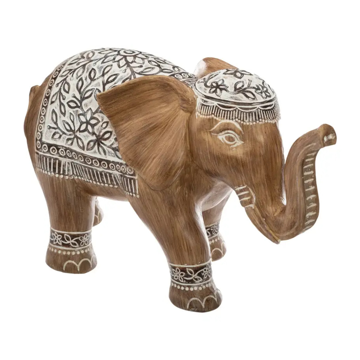 Éléphant Léo H.11,5cm résine