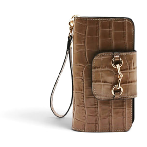 Pochette/Porta Documenti Cheval Firenze Rania Taupe