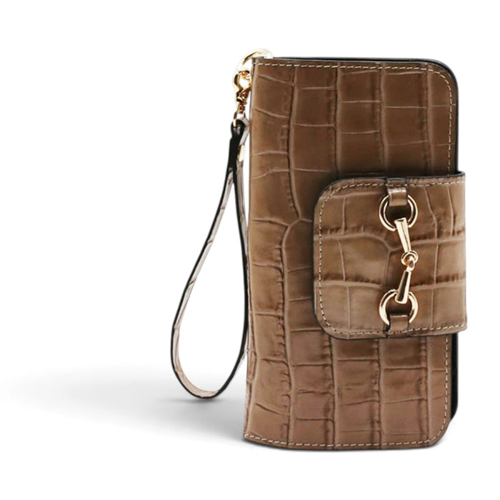 Pochette/Porta Documenti Cheval Firenze Rania Taupe