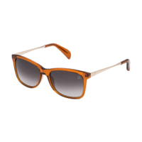Tous - lunettes de soleil pour femme - camel - indice de protection UV : catégorie 3