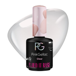 Vernis semi-permanent - Build it Base - Transparent - 15 ml