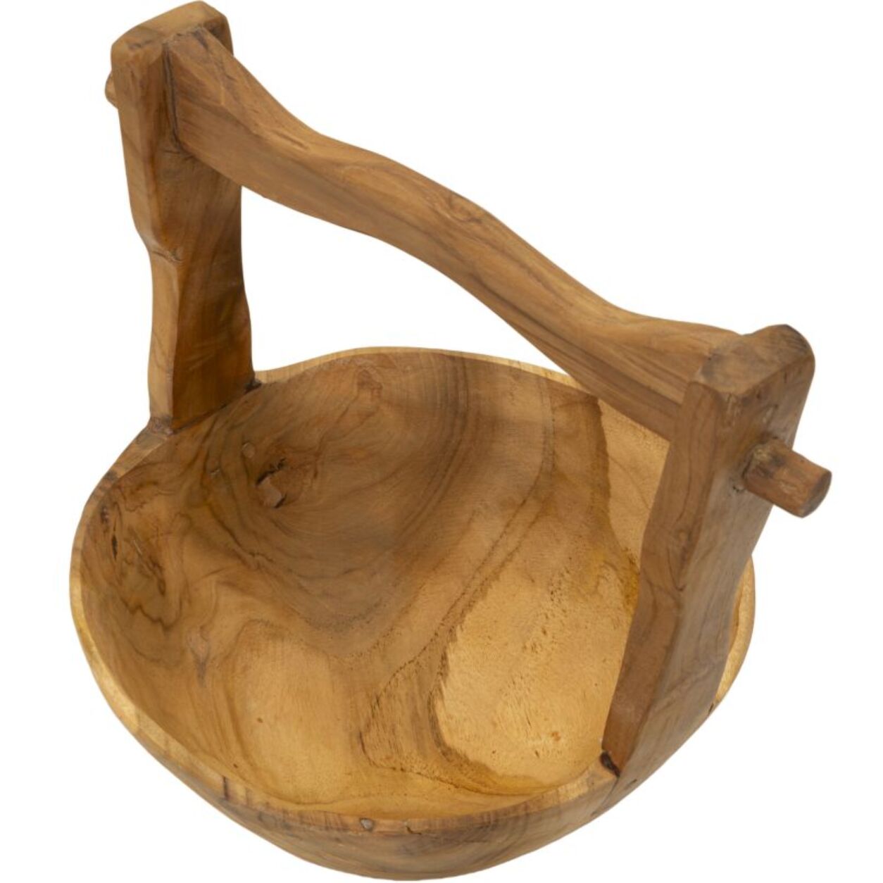 S/TASCHE TIMBO IN TEAK RICICLATO CM 32X25X27 (PEZZI UNICI - NON RIP. IN SERIE)