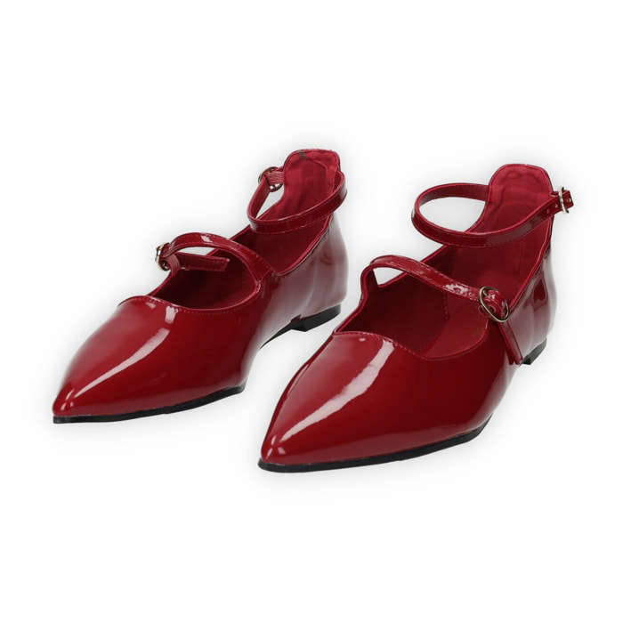 Ballerine Donna Tata Italia Rosso