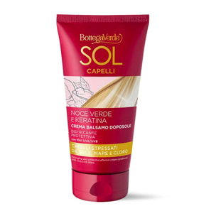 Sol Capelli - Noce verde e Keratina - Crema balsamo doposole