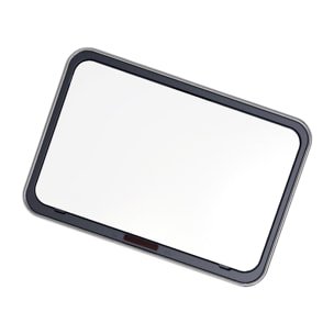 Well home cubo de basura color blanco en acero inoxidable con sensor automático y filtro antiolor.