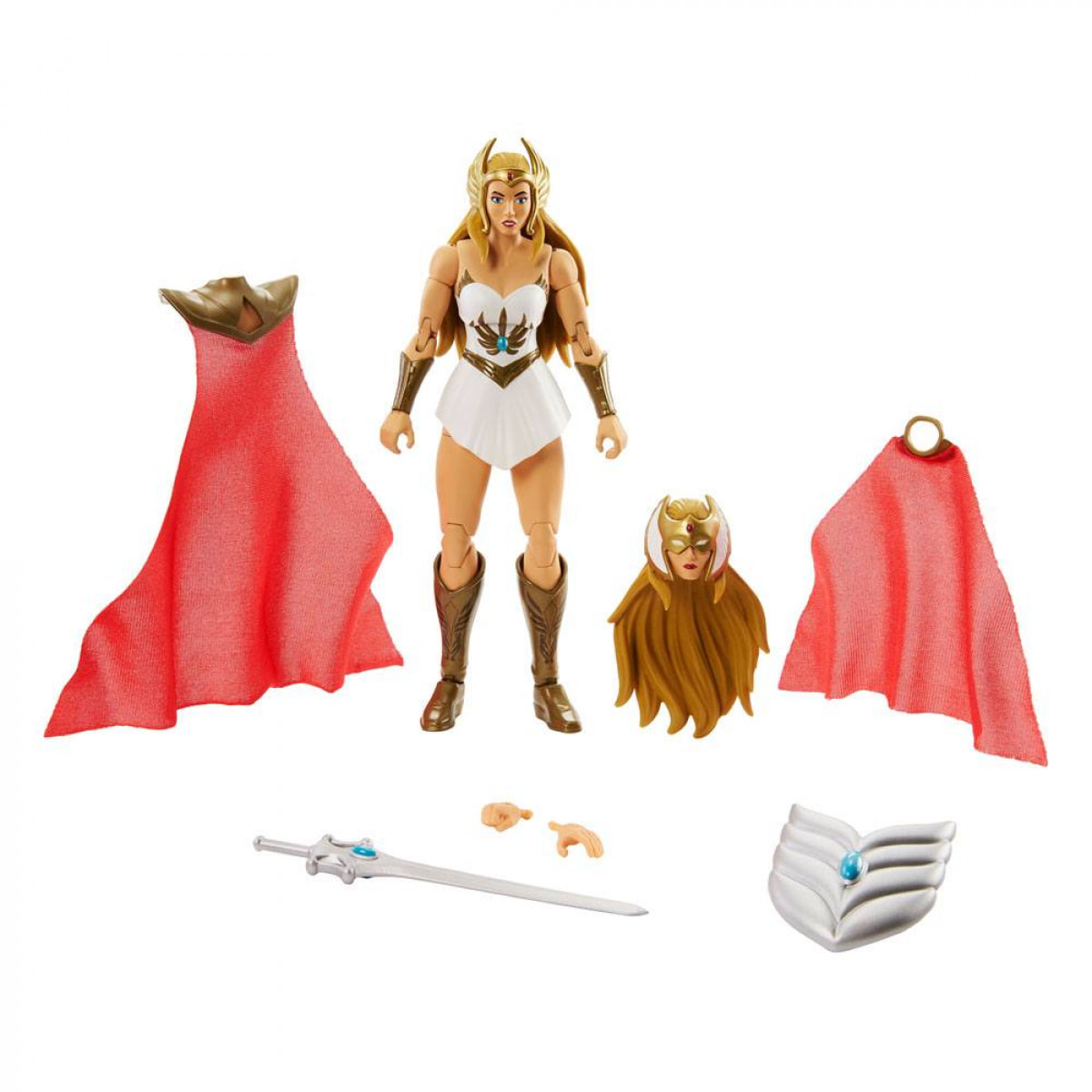 Masters Of The Universe New Eternia Masterverse Action Figura 2022 Deluxe She-ra 18 Cm Mattel