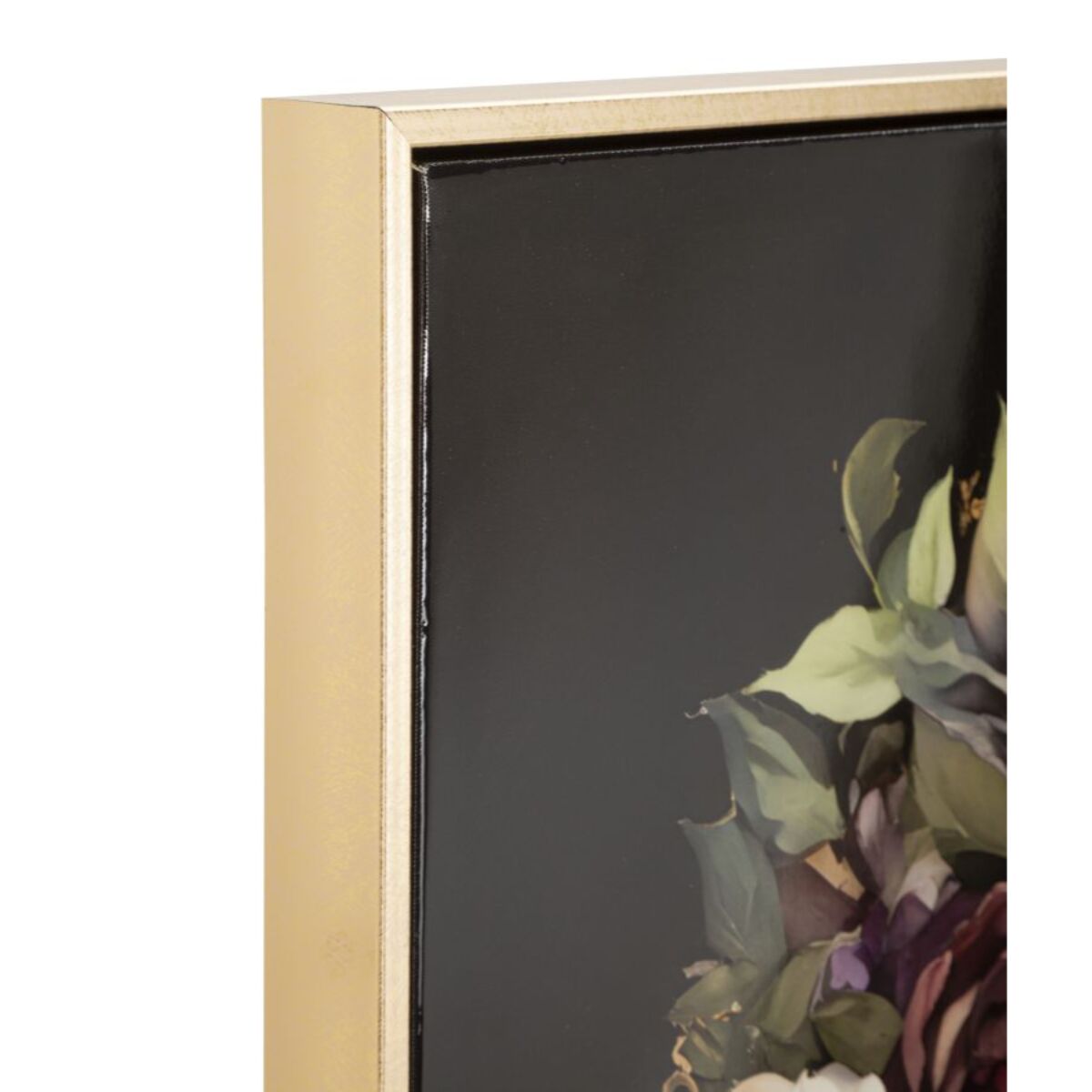 STAMPA DIPINTA SU TELA LACCATA PERSIAN C/CORNICE -A- CM 62X3,5X92