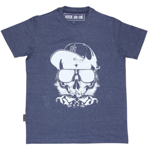 CAMISETA SKULL CREW ROCK OR DIE