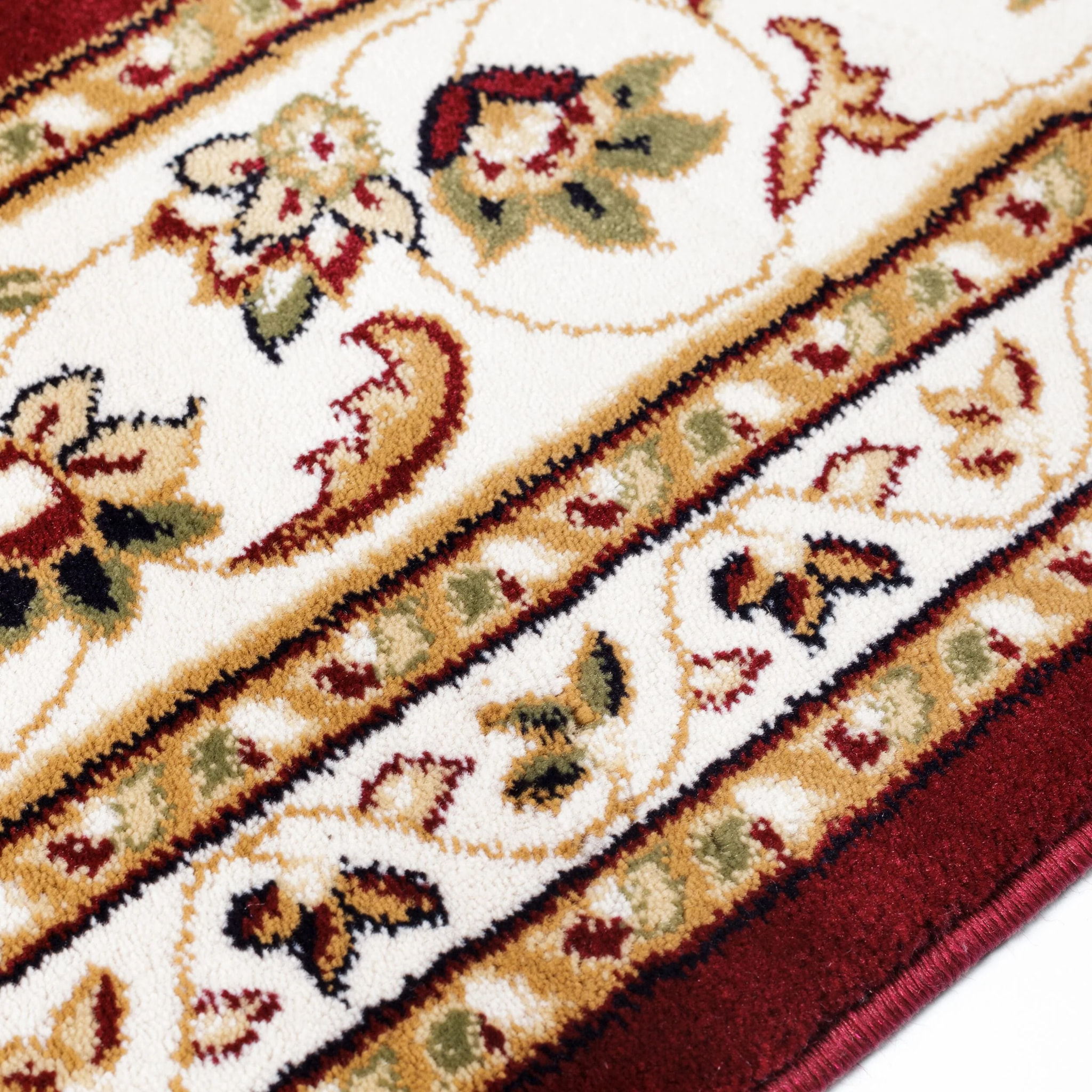 Tapis rond SHERBORNE Rouge