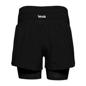 Shorts para mujer iWalk CompressPro Shorts women - Negro