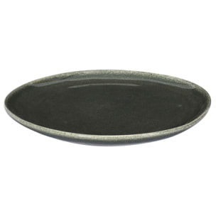 Assiette D27cm Au Gres Du Temps Vert