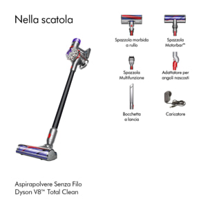 Aspirapolvere Senza Filo Dyson V8™ Total Clean | Ricondizionato