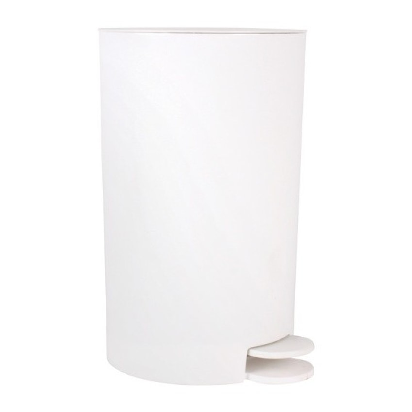 Poubelle à pédale OSAKI 3L Blanc MSV