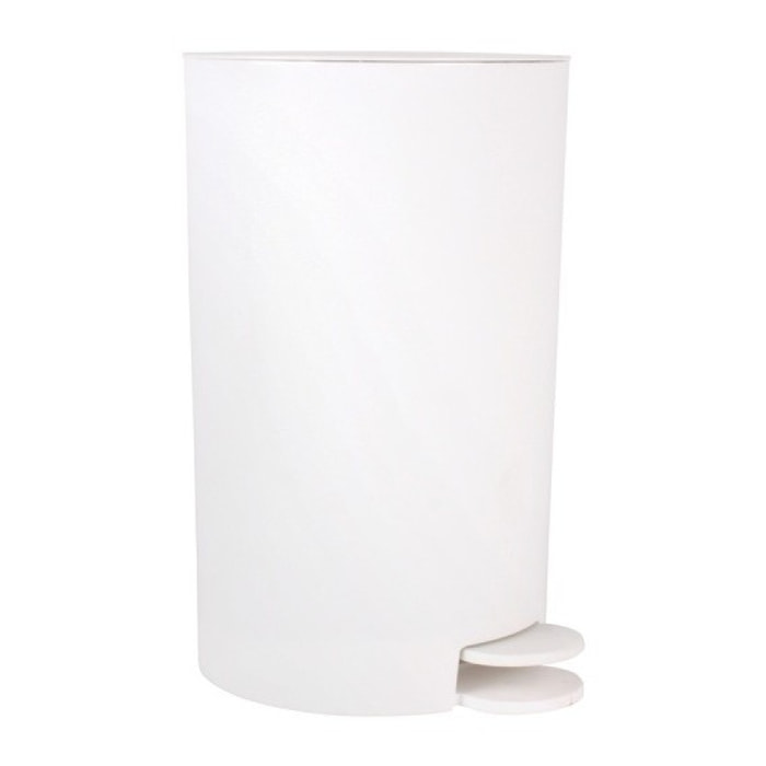 Poubelle à pédale OSAKI 3L Blanc MSV