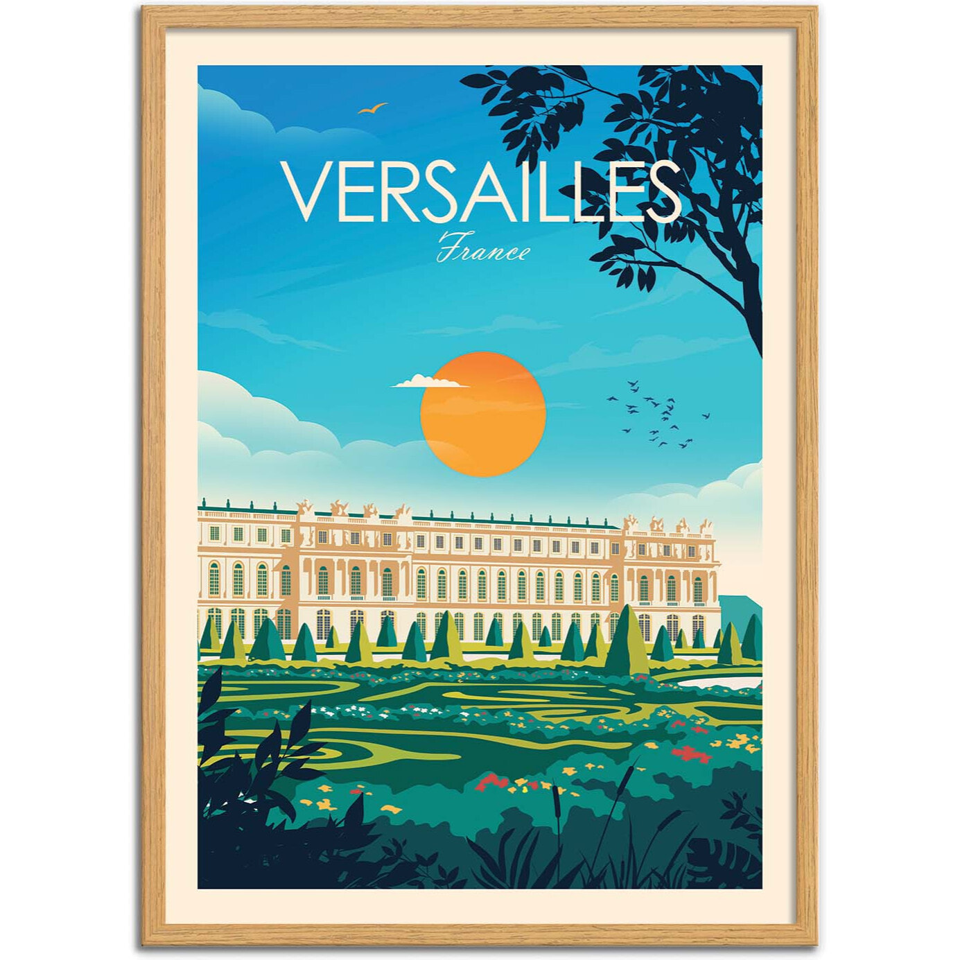 Affiche - Versailles France - Studio Inception