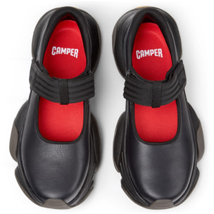 Bailarinas - CAMPER Karst 2 - Negro - Cuero liso