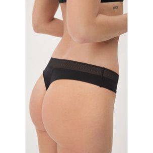 Tanga donna Nero
