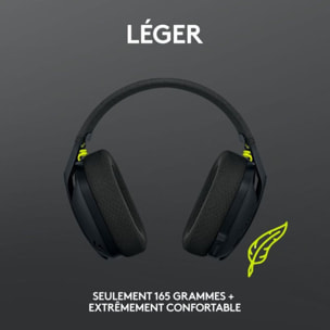 Casque gamer LOGITECH G435 Lightspeed Bluetooth Noir