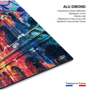 Tableau colisée pop art Tableau alu Dibond
