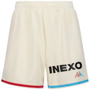 Pantaloni Corti Kappa Uomo Kombat Ryder Valladolid Bianco