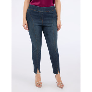 Fiorella Rubino - Jeggings dalla vita elasticizzata - Blu