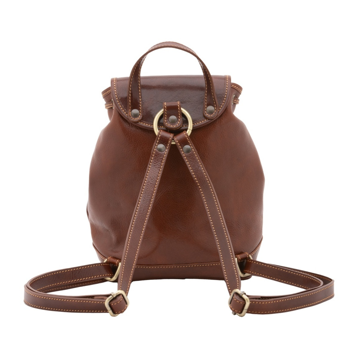 Borsa a spalla da donna - Modello False - Vera pelle - 20.0 x 29.0 x 14.0 cm