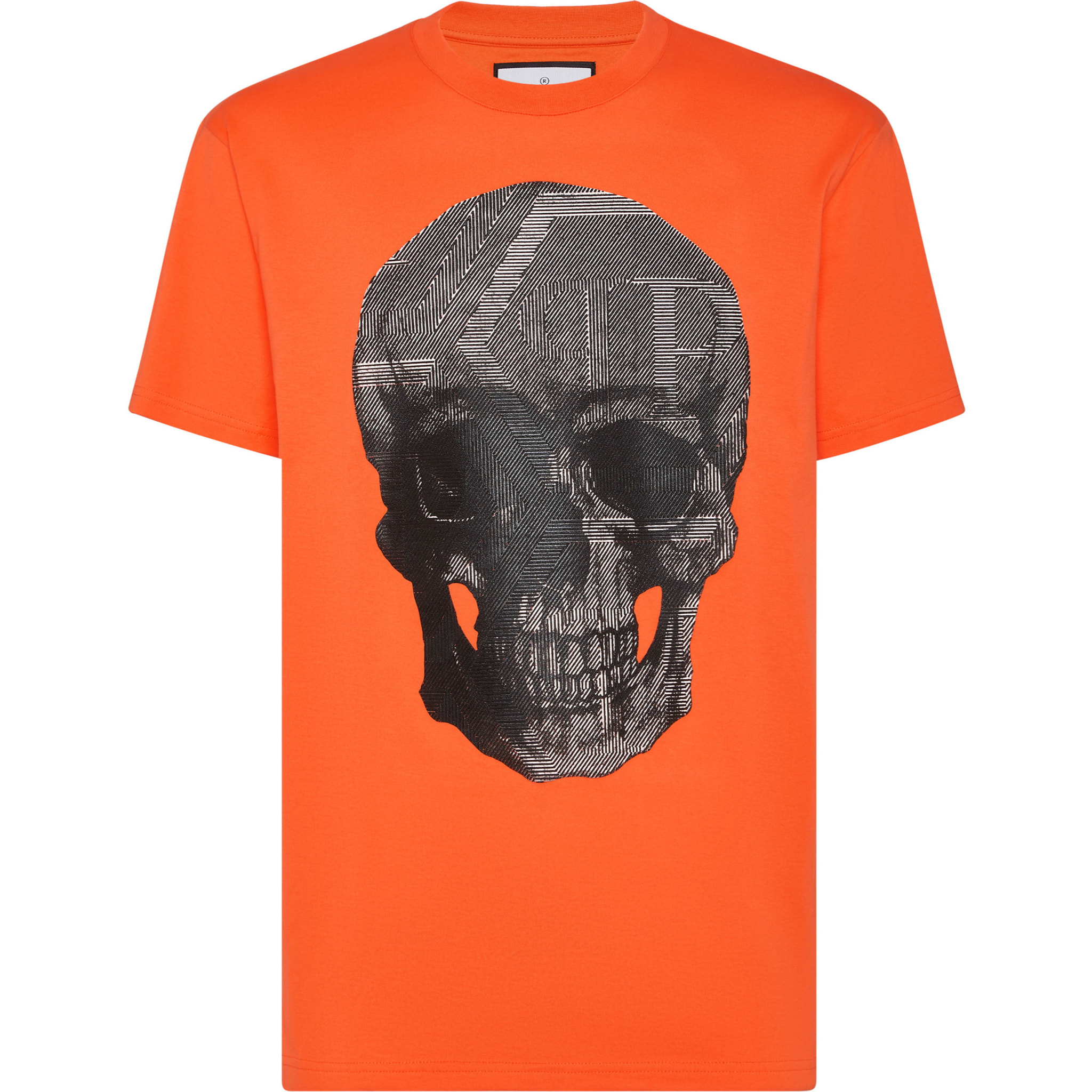 PHILIPP PLEIN T-Shirt Round Neck SKULL