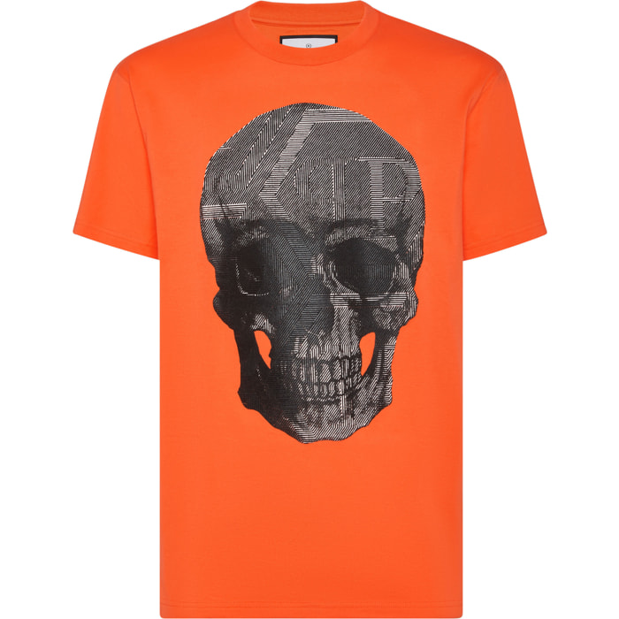PHILIPP PLEIN T-Shirt Round Neck SKULL