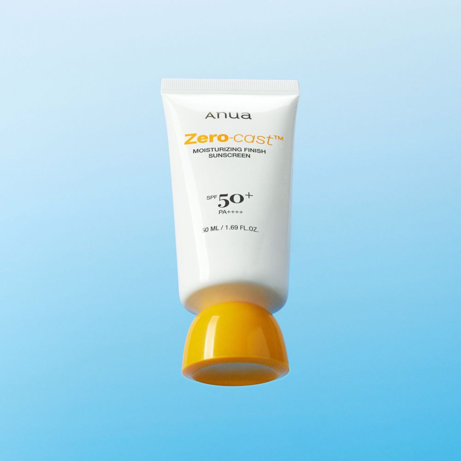 Zero-Cast Moisturizing Finish Sunscreen SPF 50+ - Crème Solaire Légère et Hydratante 50ml