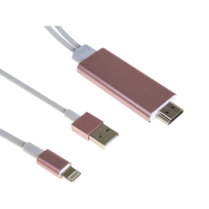 CAVO HDMI PER iPHONE / iPAD LIGHTNING 8 PIN